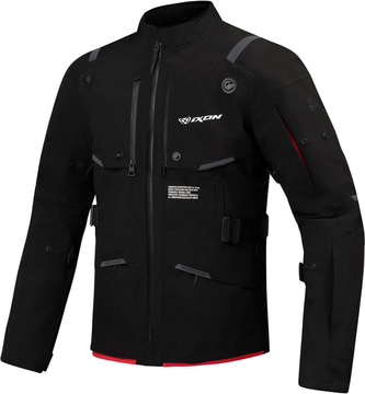 Ixon M-Skeid Parka Black/Bright Red 1117