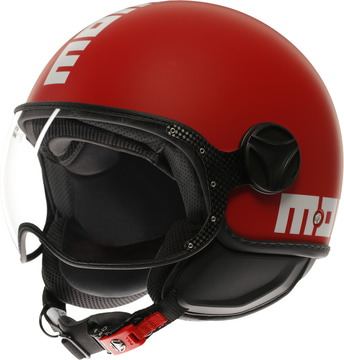 Momo FGTR Classic Candy Matt Red/White 010