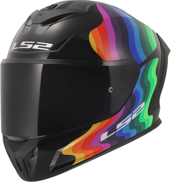 LS2 FF820 Rapid III Flow Black Multi