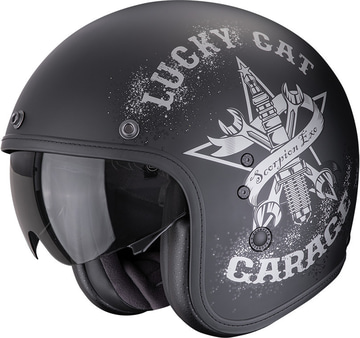 Scorpion Belfast EVO Hangar Matt Black/Silver