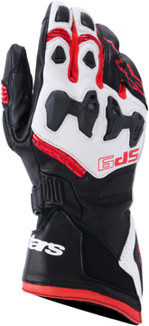 Alpinestars Sp-9 Gloves Black/White/Bright Red