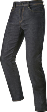 Alpinestars Cult-8 Stretch Denim Motorjeans Rinse Blue