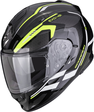 Scorpion EXO-491 Kripta Black/Neon Yellow/White