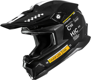 HJC C50 Tagg Black/White 120