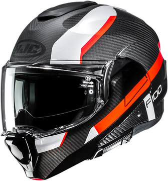 HJC F100 Carbon Askan Black/Orange 133