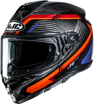 HJC F72 Carbon Kairo Black/Orange 136