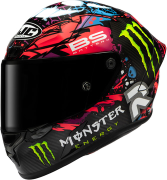 HJC RPHA-1 V2 Carbon Funky Diablo Black/Pink 165