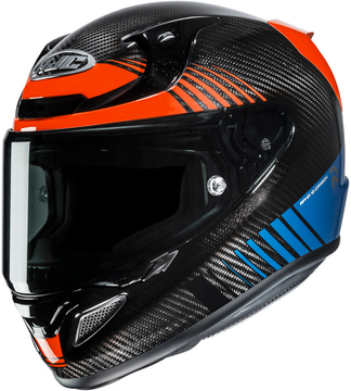 HJC RPHA-12 Carbon Tovin Black/Orange 135