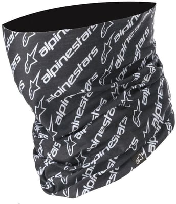 Alpinestars Linear Neck Tube Black/White 12 Alpinestars Linear Neck Tube Black/White 12