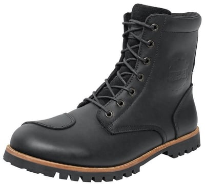 IXS Oiled Leather Classic Shoes Black 003