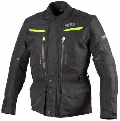 GMS Gear Jacket Black/Yellow 335