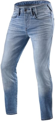 REV'IT Piston 2 SK Jeans Light Blue Used REV'IT Piston 2 SK Jeans Light Blue Used