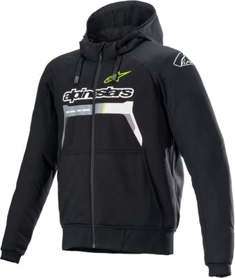 Alpinestars Chrome Ignition Hoodie Yellow Fluo 155