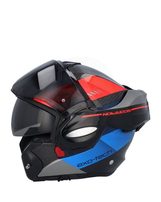 Scorpion EXO-Tech EVO Carbon Genus Black/Blue/Red Scorpion EXO-Tech EVO Carbon Genus Black/Blue/Red