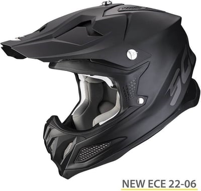Scorpion VX-22 AIR Solid Matt Black