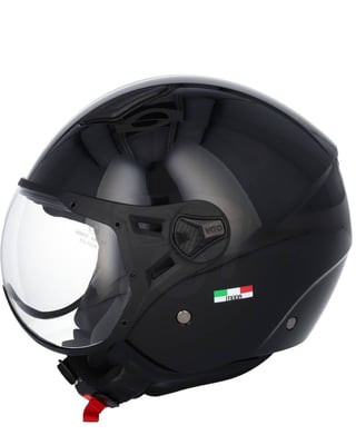 VITO Jet Moda Glans Zwart + Zwarte voering VITO Jet Moda Glans Zwart + Zwarte voering
