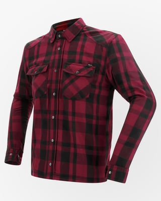 Richa Forest Shirt Black/Burgundy 1200