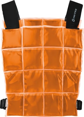 Inuteq Biobased PCM Coolover (6,5c) Vest Orange 111 Inuteq Biobased PCM Coolover (6,5c) Vest Orange 111