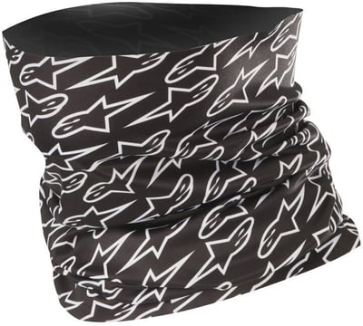 Alpinestars Astars Neck Tube Black White 12 Alpinestars Astars Neck Tube Black White 12