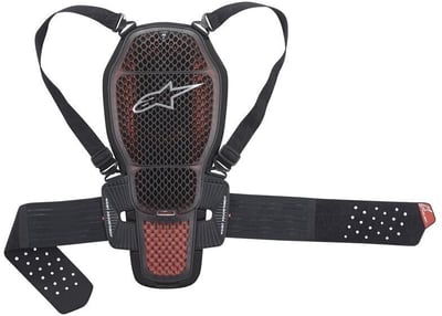Alpinestars Nucleon KR-1 Cell Transparent Smoke Red Black 009