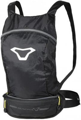 Macna Hipbag Foldable Backpack Black Macna Hipbag Foldable Backpack Black