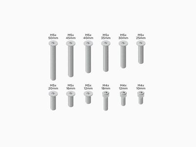 Quad Lock Replacement Screw Set