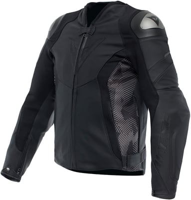 Dainese Avro 5 Leather Jacket Black/Anthracite