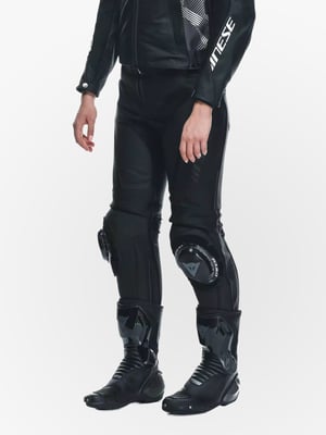 Dainese Delta 4 Leather Pants Women Black/Black