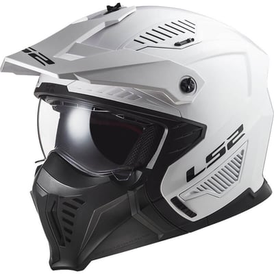 LS2 OF606 Drifter Solid White 06