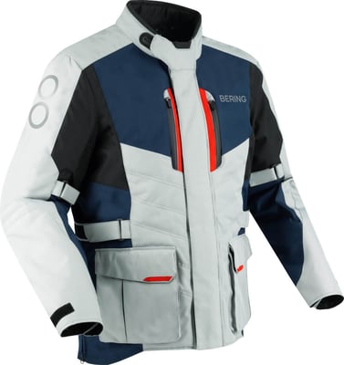 Bering Siberia Jacket Grey/Blue/Red