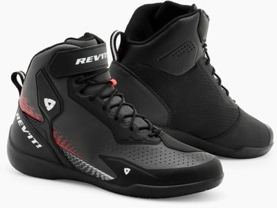 REV'IT G-Force 2 Shoes Black/Neon Red