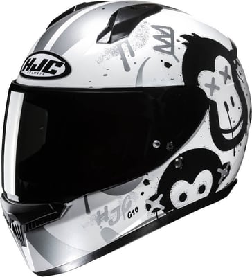 HJC C10 Geti Black/White
