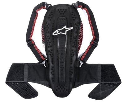 Alpinestars Nucleon KR-2 Black Smoke Red 1113