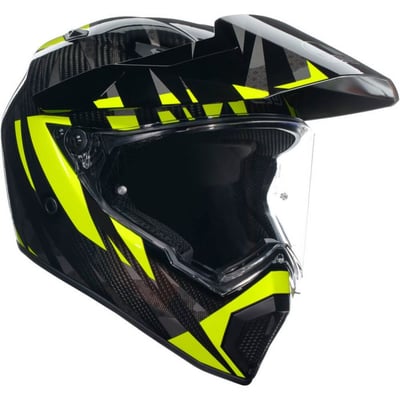 AGV AX9 Steppa Carbon/Grey/Yellow Fluo 003 AGV AX9 Steppa Carbon/Grey/Yellow Fluo 003