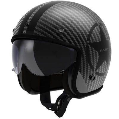 LS2 OF601 Bob II Carbon Star Black 06