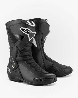 Alpinestars SMX-6 V3 Boots Black/White 12