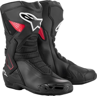 Alpinestars SMX-6 V3 Drystar Boots Black/Red 13 Alpinestars SMX-6 V3 Drystar Boots Black/Red 13