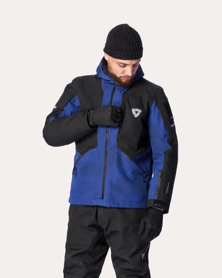REV'IT Tectonic H2O Jacket Black/Blue REV'IT Tectonic H2O Jacket Black/Blue