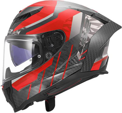 LS2 FF807 Dragon Trax Red