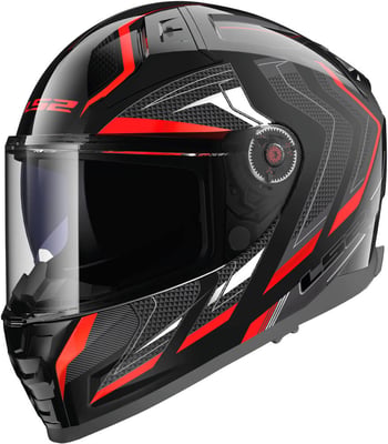 LS2 FF811 Vector II Alizer Black Red