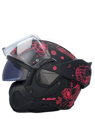 LS2 FF910 Advant II Sophia Black Pink