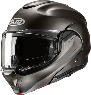 HJC F100 Semi Flat Titanium 818 HJC F100 Semi Flat Titanium 818