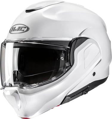 HJC F100 Pearl White 202