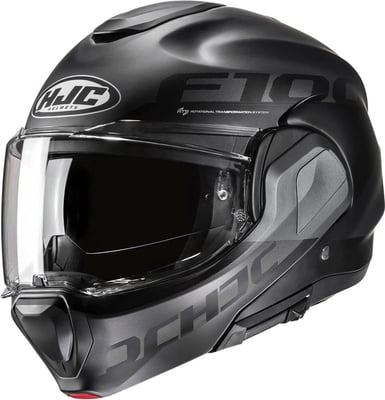 HJC F100 Hetal Grey/Black 808