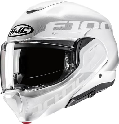 HJC F100 Hetal White/Grey 280