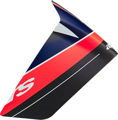 Alpinestars S-R10 Team Race Spoiler Black Carb Red Fluo Dark Blue Matt Alpinestars S-R10 Team Race Spoiler Black Carb Red Fluo Dark Blue Matt