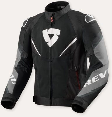 REV'IT Quantum 3 Air Jacket Black/White