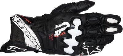 Alpinestars GP Plus R V3 Leather Gloves Black White 12