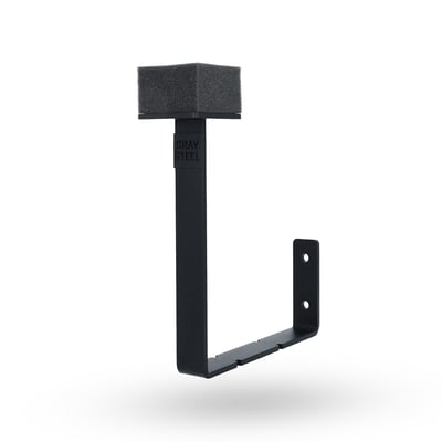 Gray Steel X3 Helmet & Gear wall mount Matt Black Gray Steel X3 Helmet & Gear wall mount Matt Black