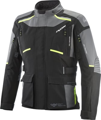 Ixon Midgard Parka Black/Grey/Bright Yellow 1086